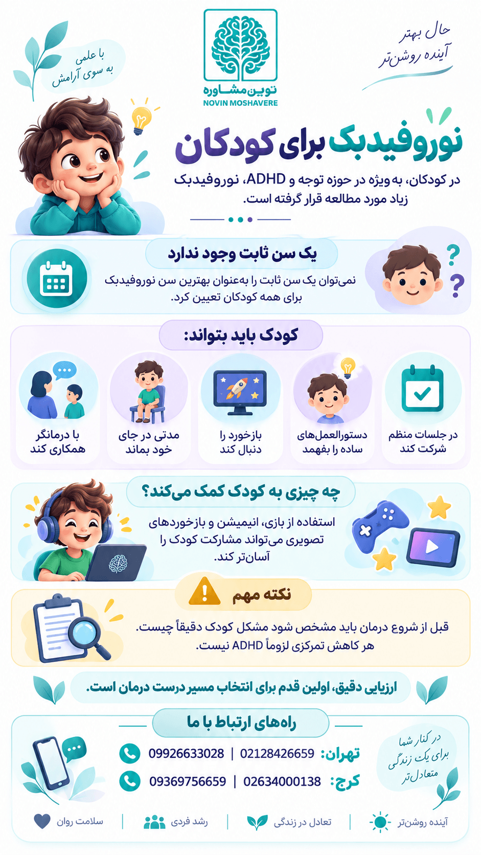 نوروفیدبک برای کودکان