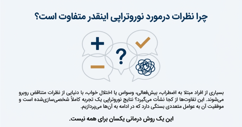 نظرارت درمورد نوروتراپی